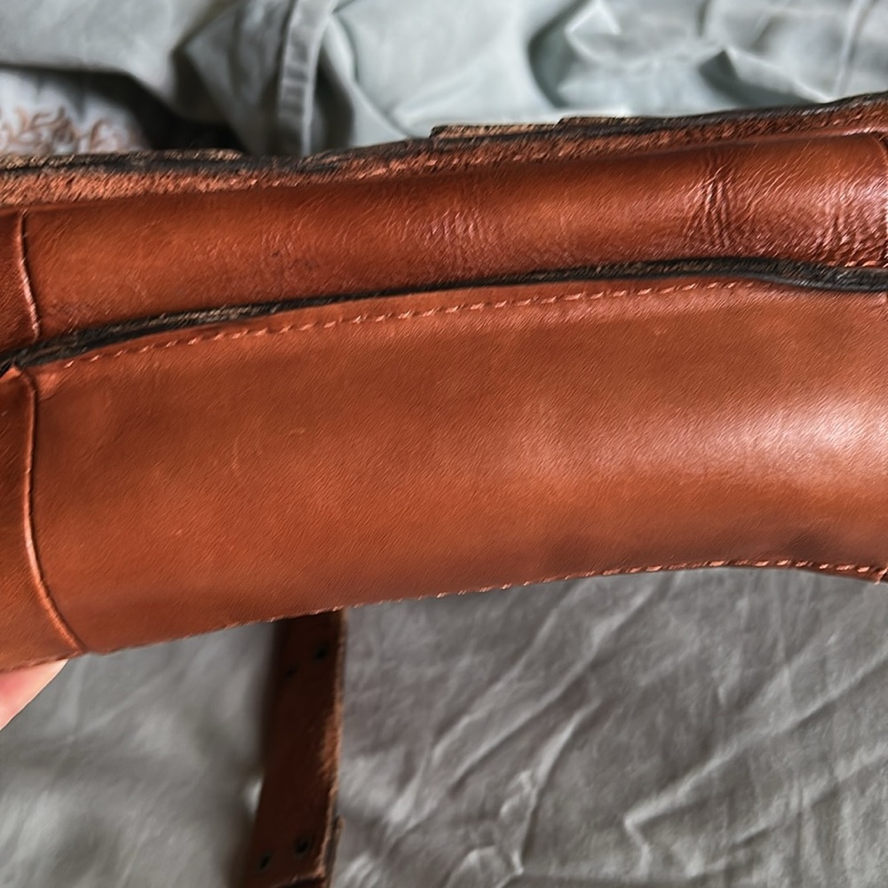PATRICIA NASH Denim & Leather Shoulder Bag - Picture 12 of 12